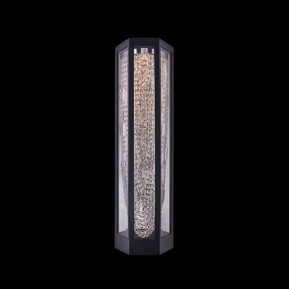 Strati Outdoor LED Wall Light in Detail.