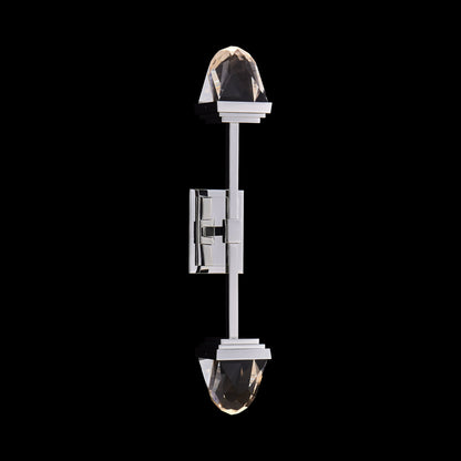 Taglio LED Wall Light in Silver.