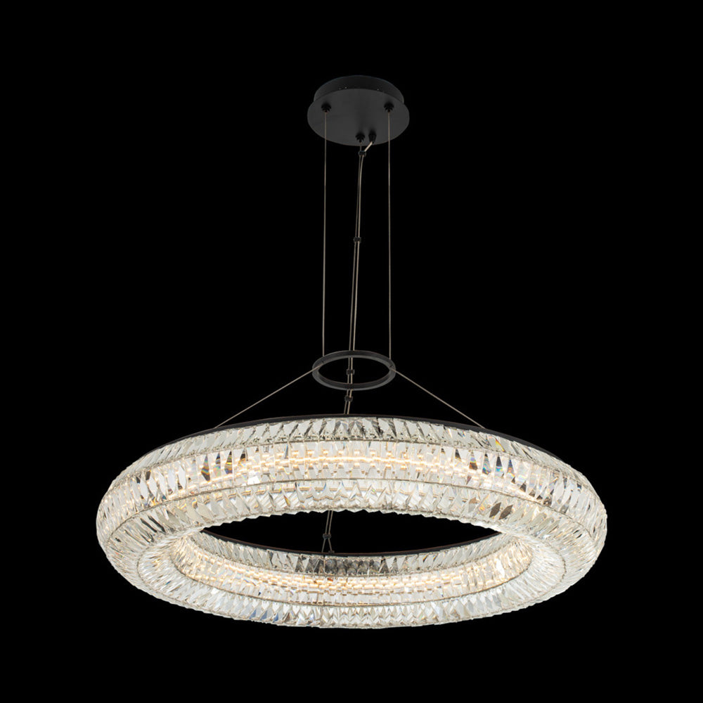 Tamburo LED Chandelier in Detail.