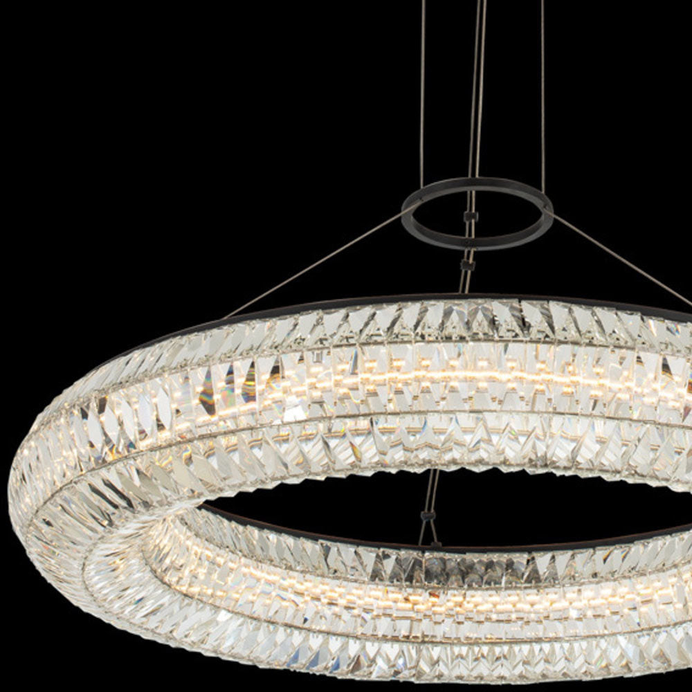 Tamburo LED Chandelier in Detail.
