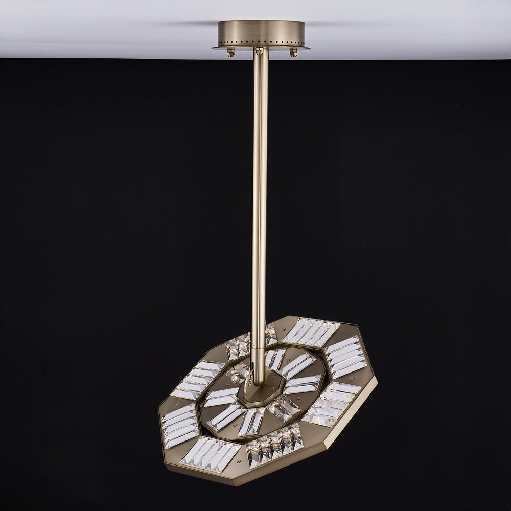 Tempo LED Chandelier in Detail.