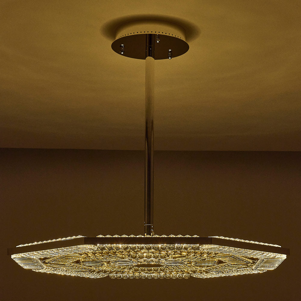 Tempo LED Chandelier in Detail.