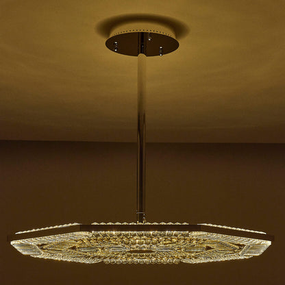 Tempo LED Chandelier in Detail.