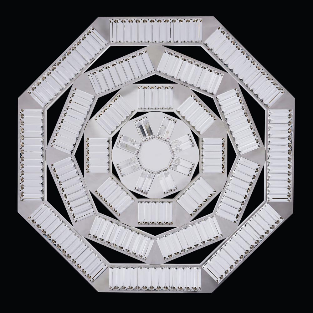 Tempo LED Chandelier in Detail.