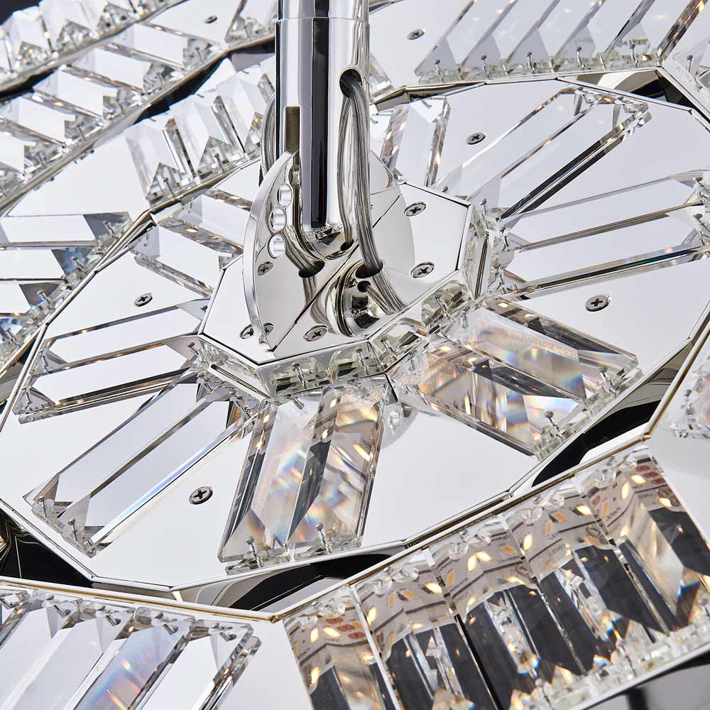 Tempo LED Chandelier in Detail.