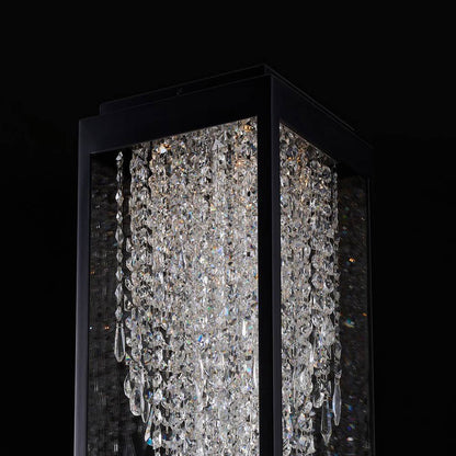Tenuta Outdoor LED Flush Mount Ceiling Light in Detail.