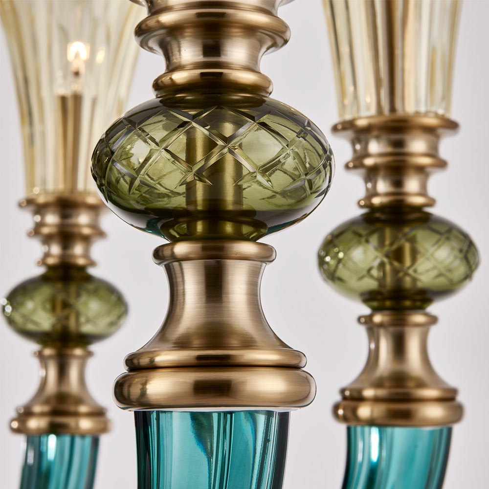 Tinta Multi Light Chandelier in Detail.