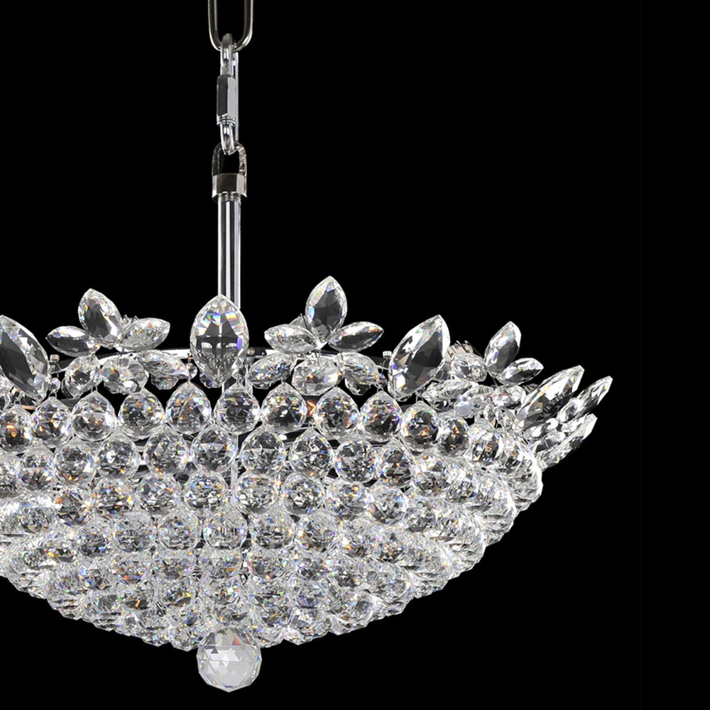 Treviso Basket Chandelier in Detail.