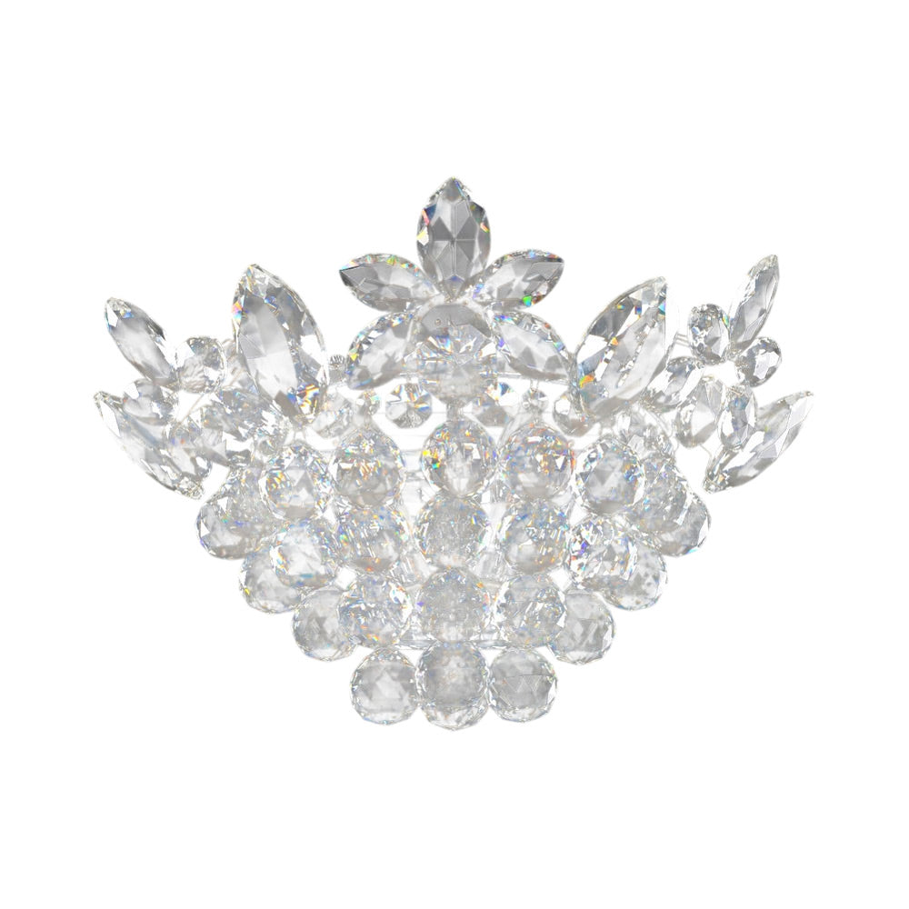 Treviso Basket Wall Light in Chrome.