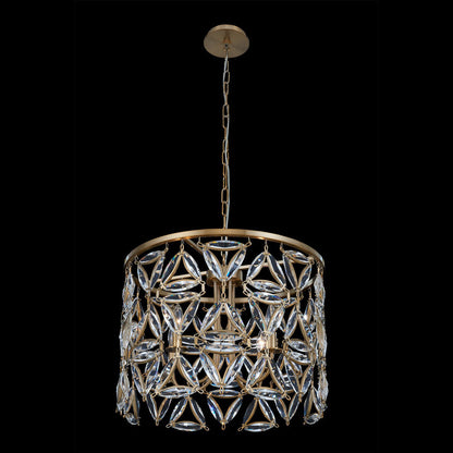 Triangulo Chandelier in Detail.