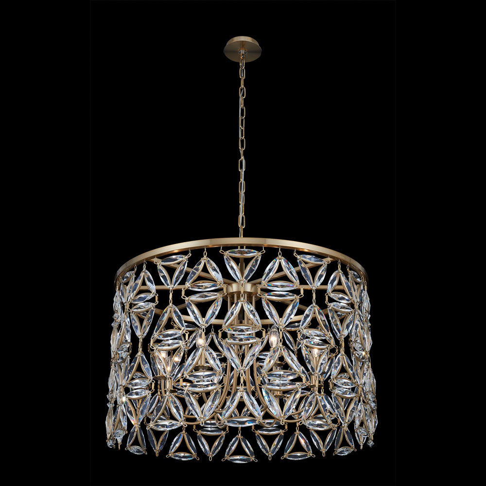 Triangulo Chandelier in Detail.