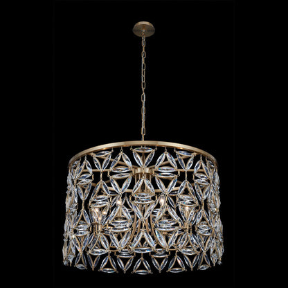 Triangulo Chandelier in Detail.