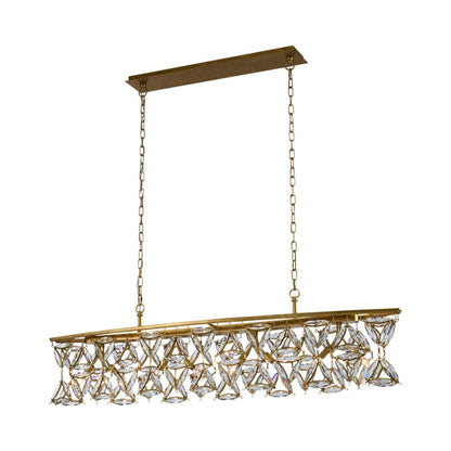 Triangulo Linear Pendant Light.