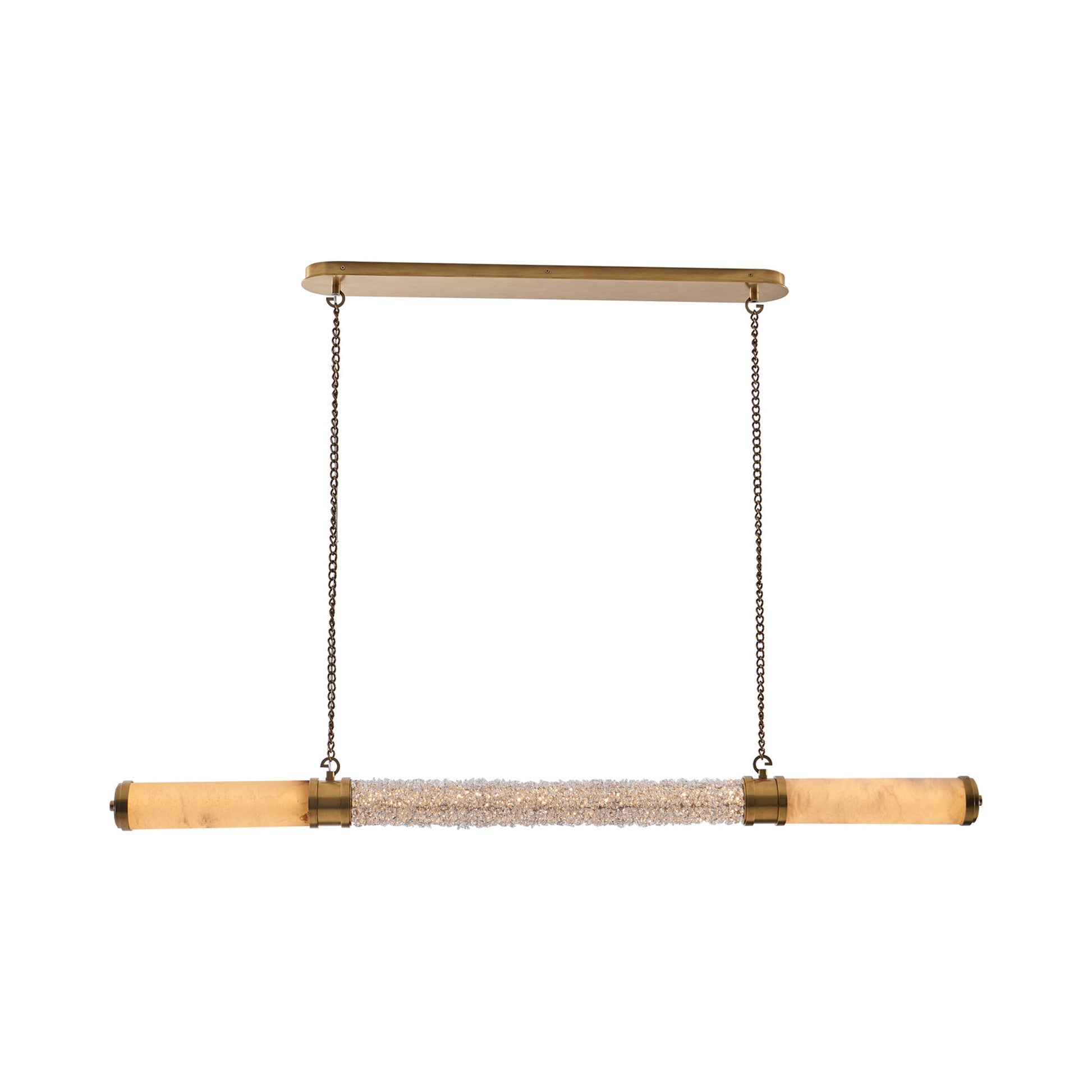Tubo Linear LED Pendant Light in Detail.