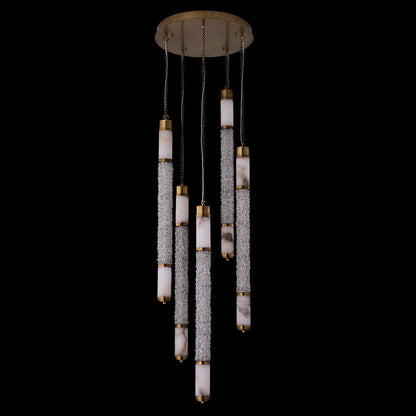 Tubo Multi Light LED Pendant Light in Detail.