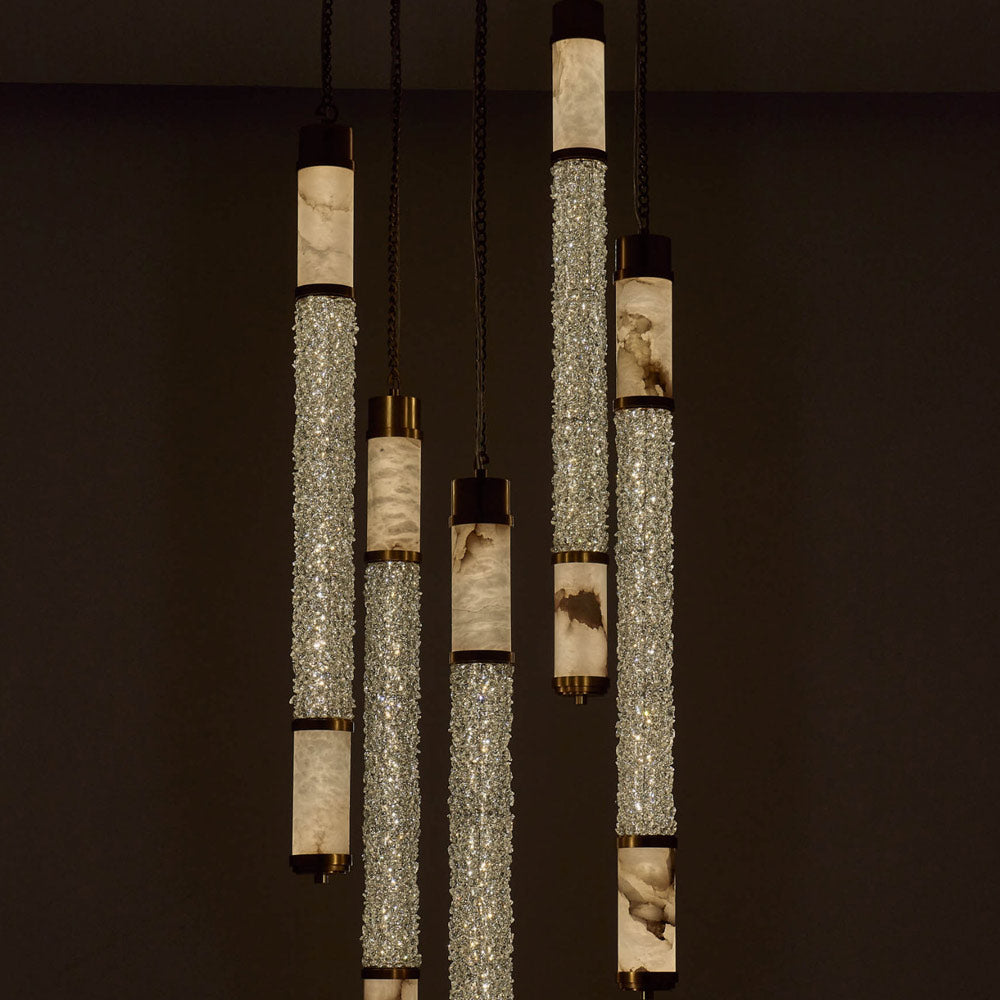 Tubo Multi Light LED Pendant Light in Detail.