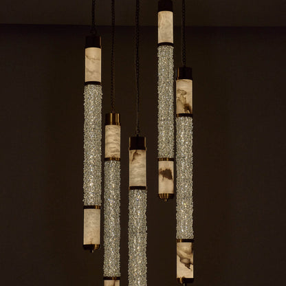 Tubo Multi Light LED Pendant Light in Detail.