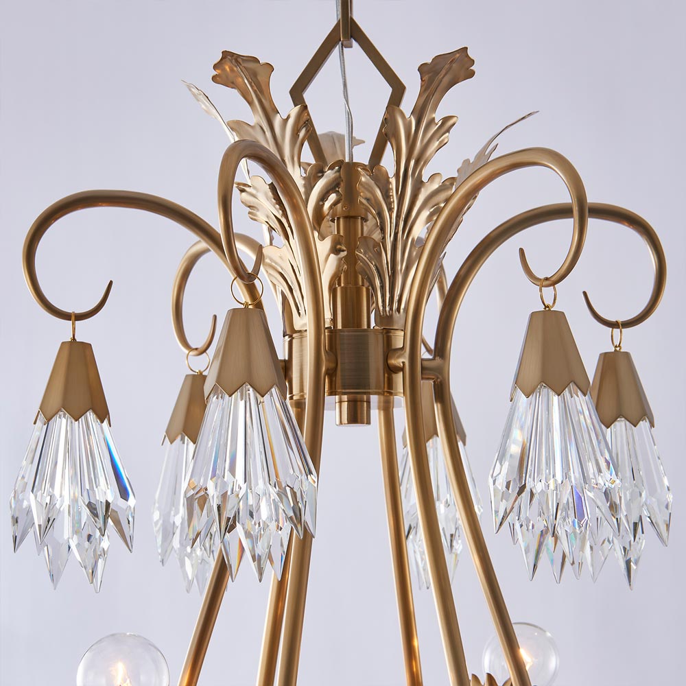 Tulipani Chandelier in Detail.