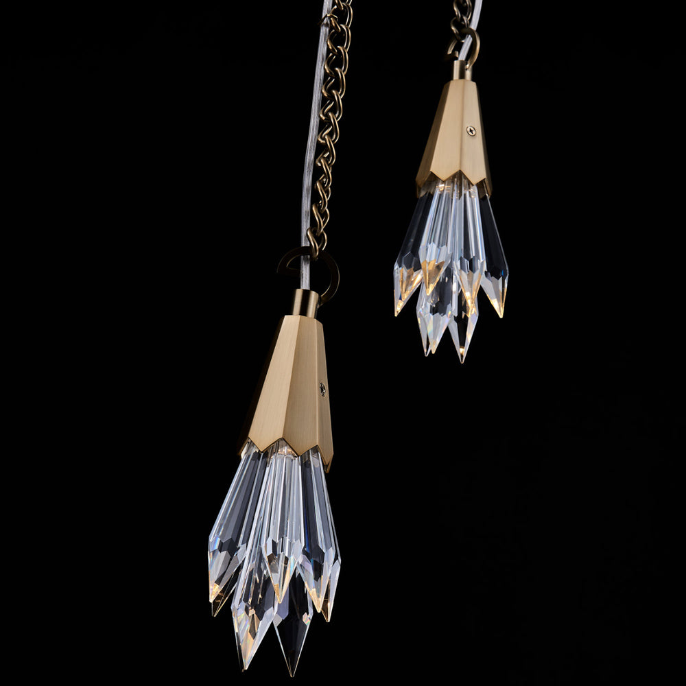 Tulipani LED Pendant Light in Detail.