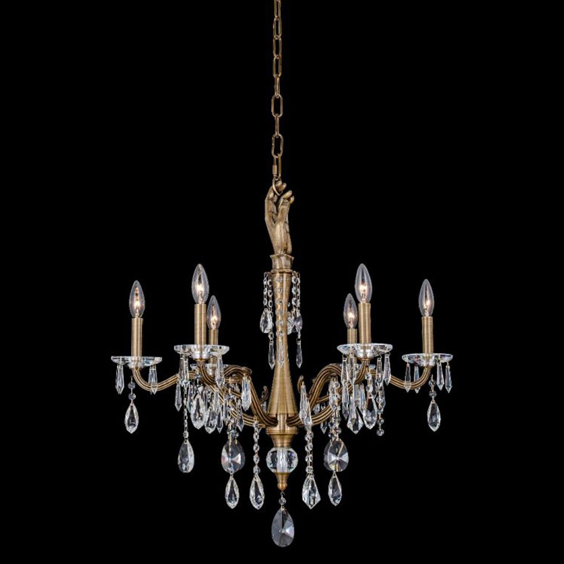 Venere Chandelier in Detail.