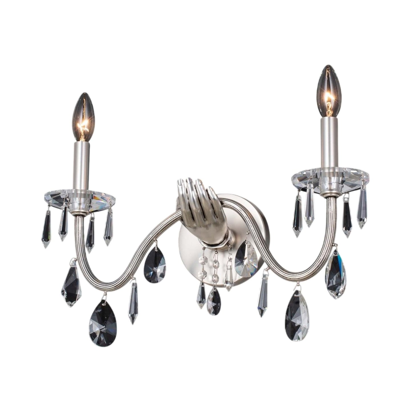 Venere Wall Light in Pewter.
