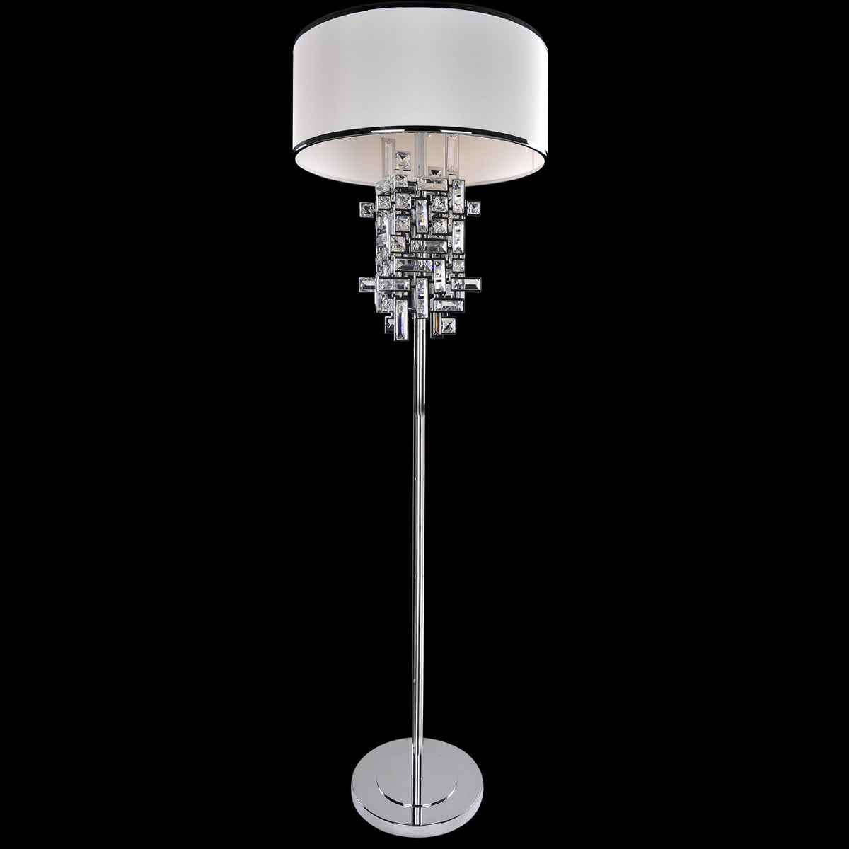 Vermeer Round Floor Lamp in Detail.