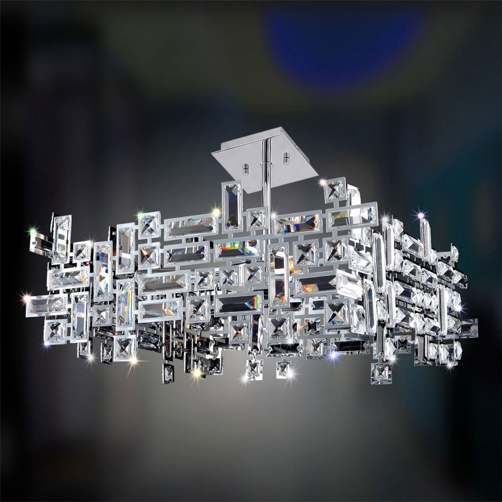 Vermeer Square Pendant Light in Detail.