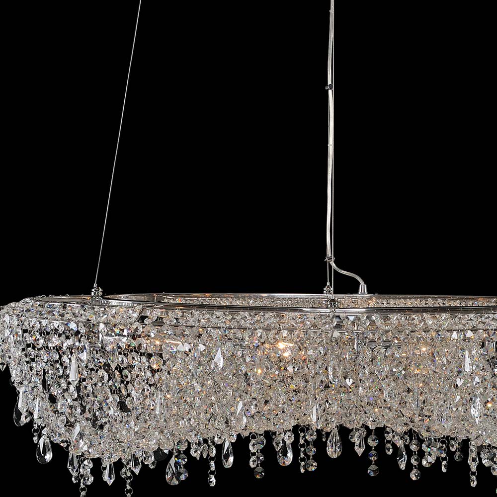 Voltare Chandelier in Detail.