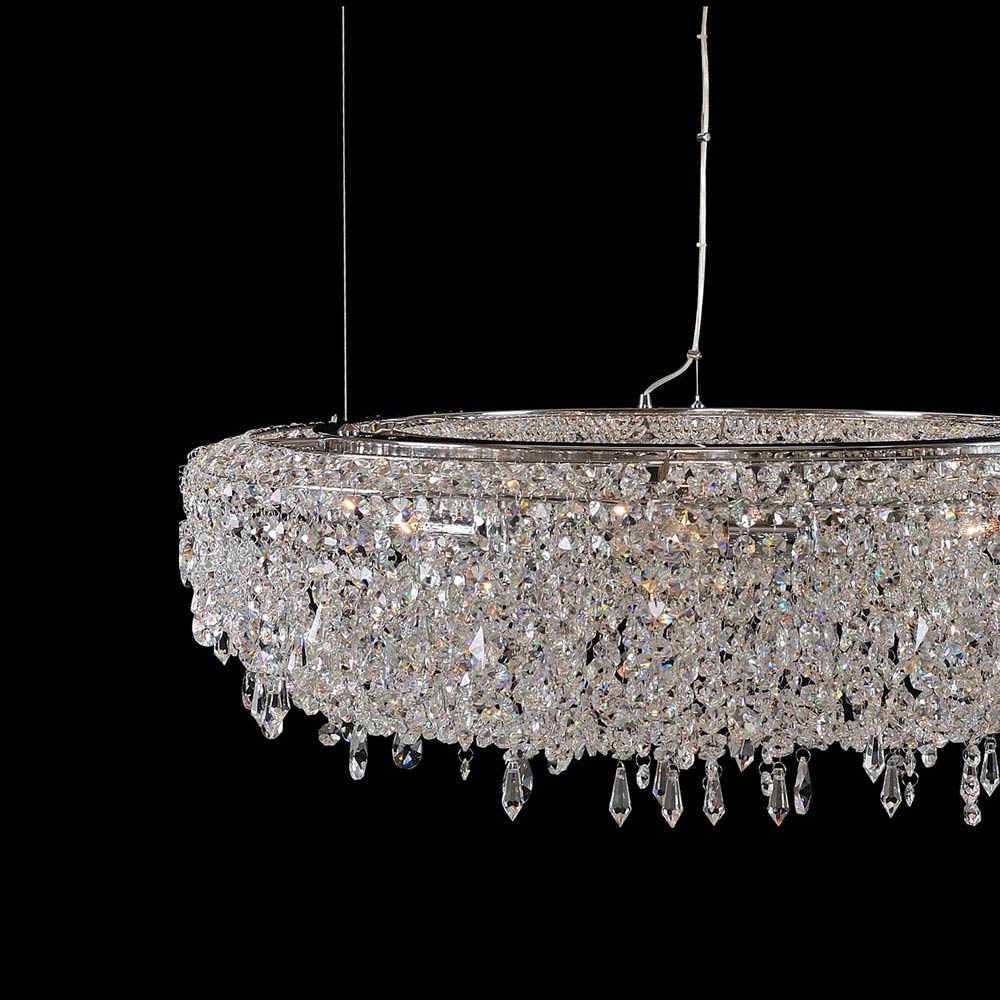 Voltare Chandelier in Detail.