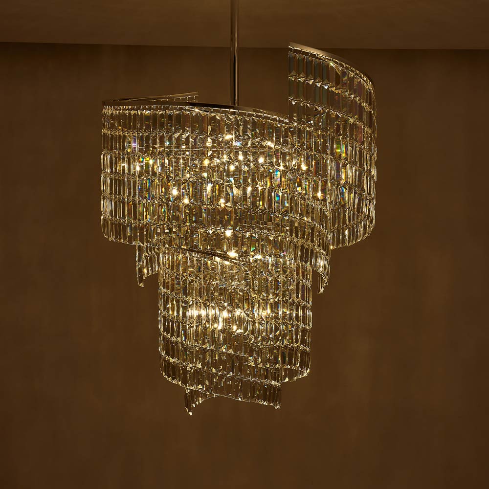 Vortice Chandelier in Detail.