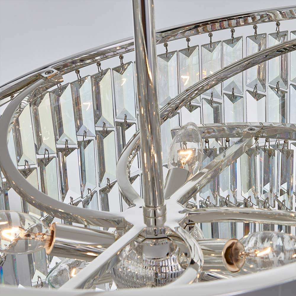 Vortice Chandelier in Detail.