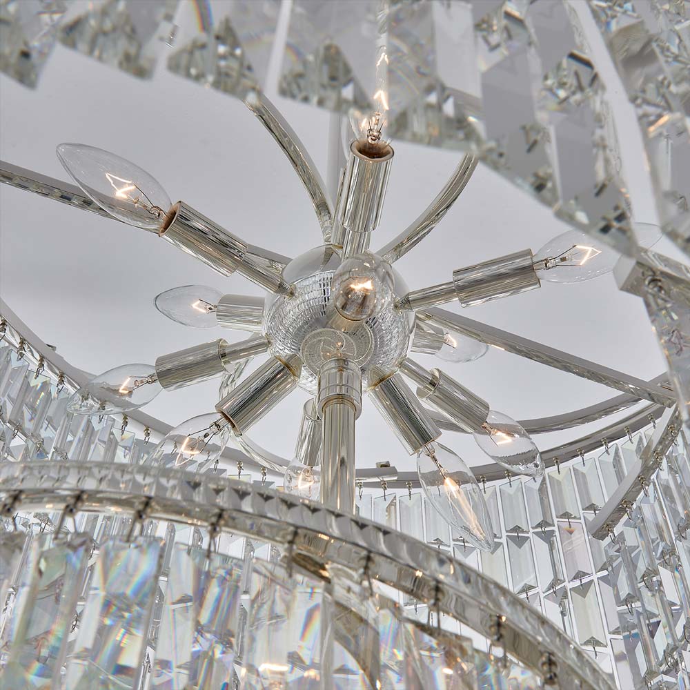 Vortice Chandelier in Detail.