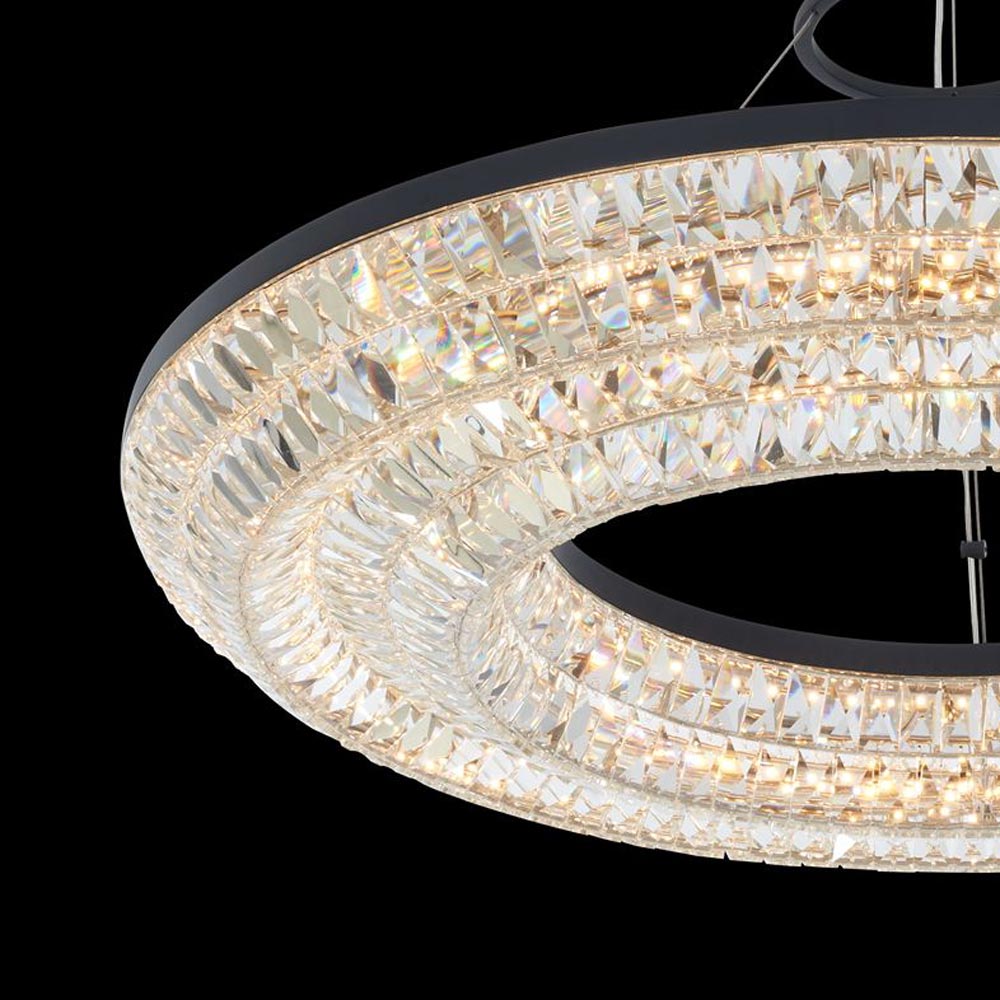 Zaga LED Chandelier in Detail.