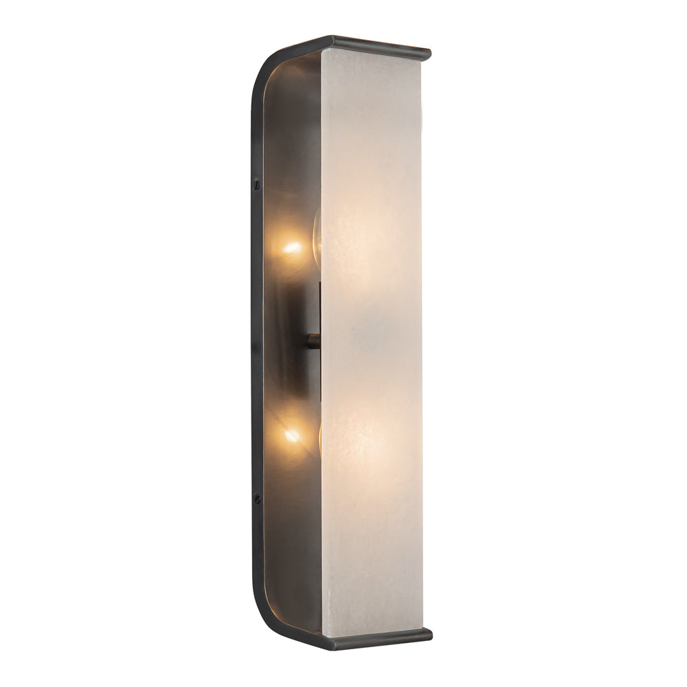 Abbott Wall Light in Urban Bronze (18.75-Inch).