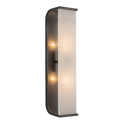 Abbott Wall Light in Urban Bronze (18.75-Inch).