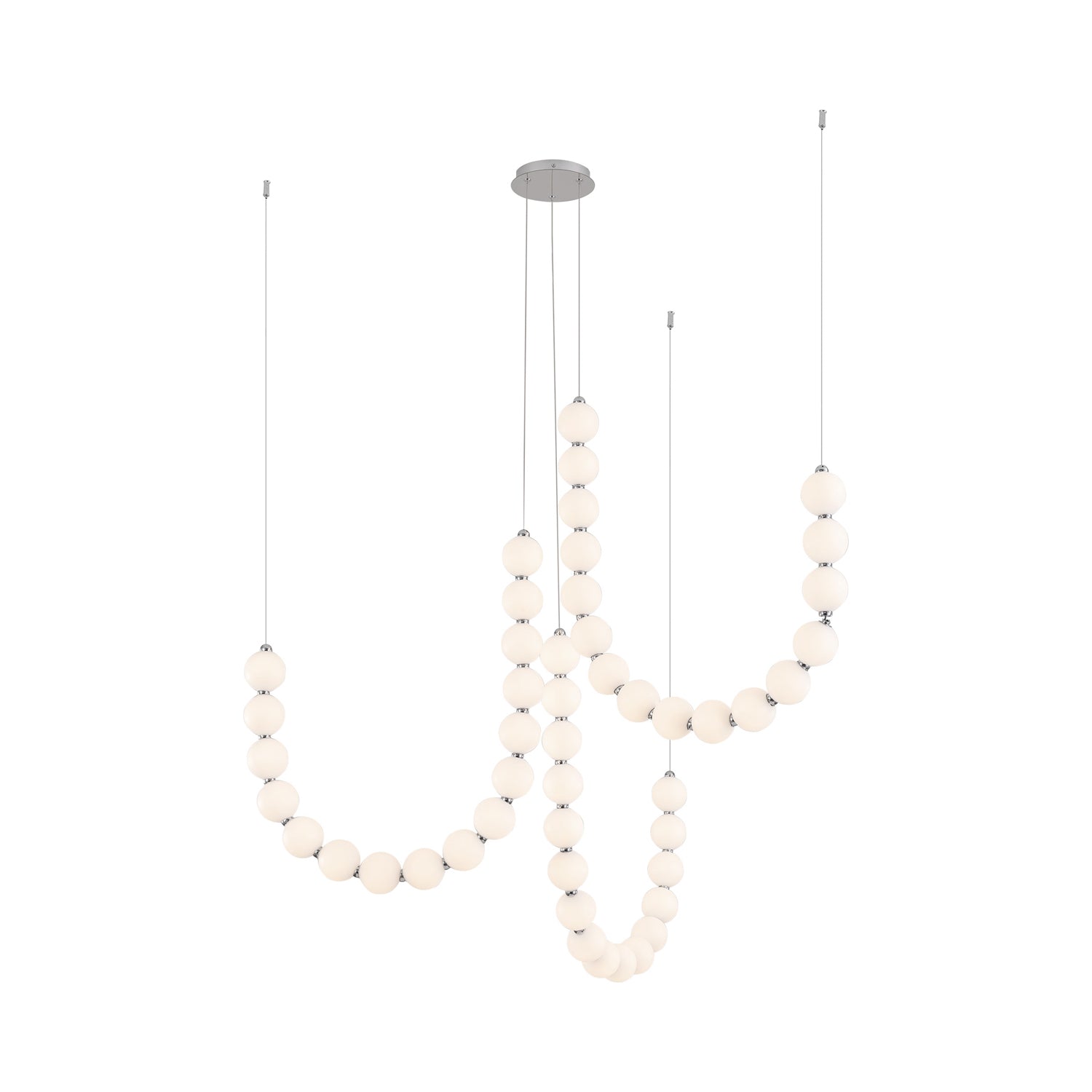 Akoya LED Chandelier (6.75-Inch). 