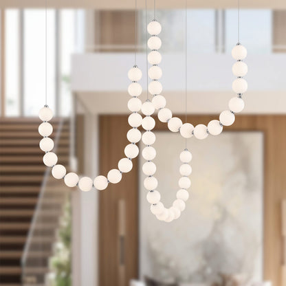 Akoya LED Chandelier in Detail.