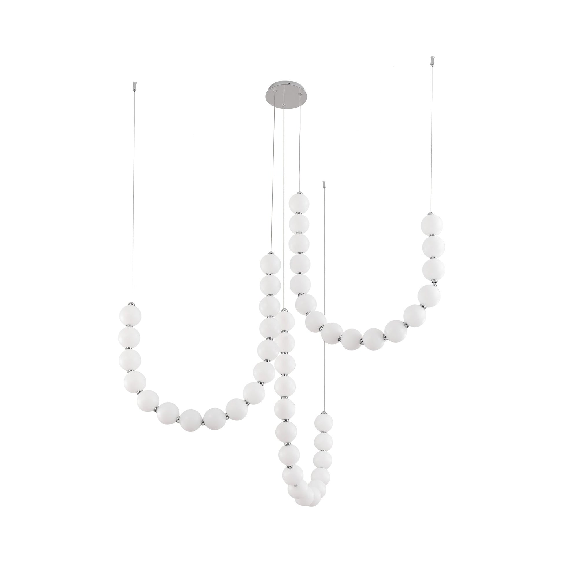 Akoya LED Chandelier in Detail.