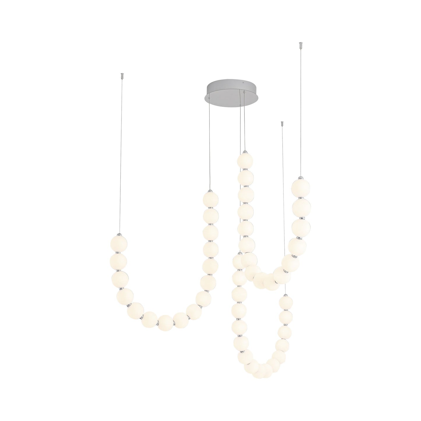 Akoya LED Chandelier in Detail.