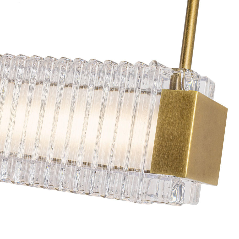 Alai Linear LED Pendant Light in Detail.