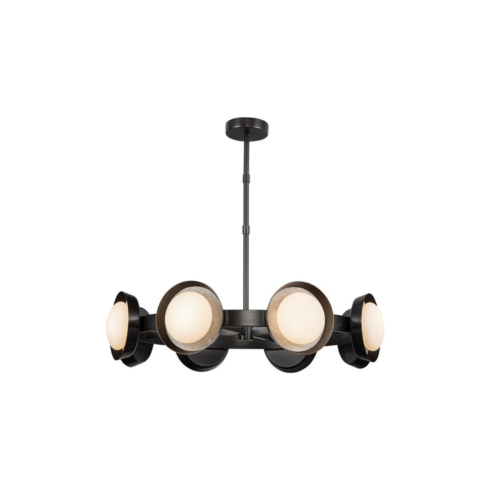 Alonso LED Chandelier in Urban Bronze (Small).