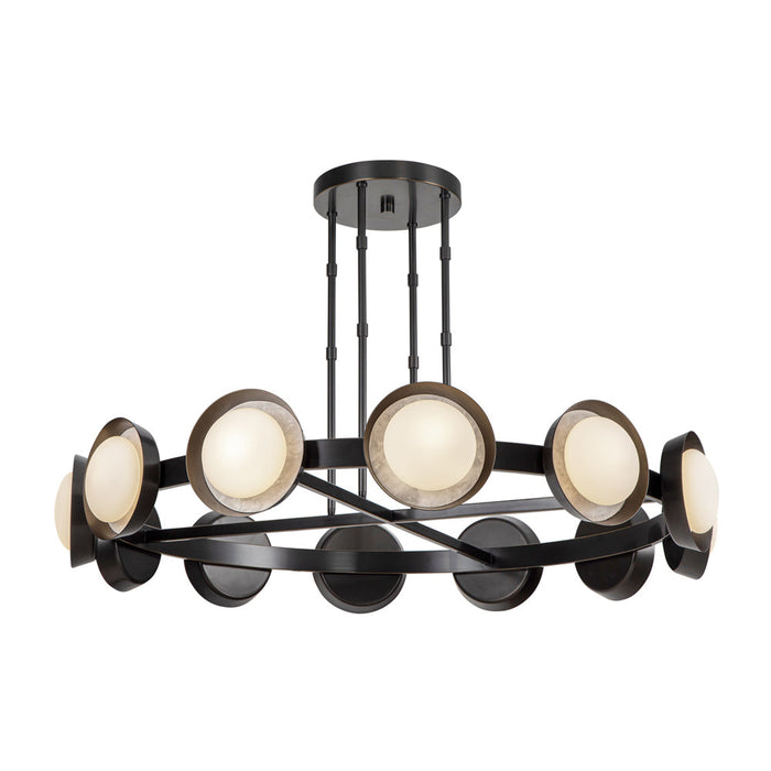 Alonso LED Chandelier in Urban Bronze (Large).