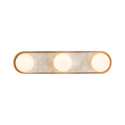Alonso LED Wall Light in Vintage Brass (3-Light).