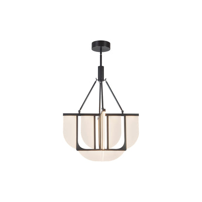 Anders LED Chandelier in Urban Bronze (Small).