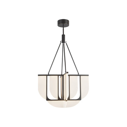 Anders LED Chandelier in Urban Bronze (Medium).