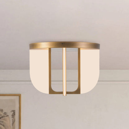 Anders LED Semi Flush Mount Ceiling Light in Detail.