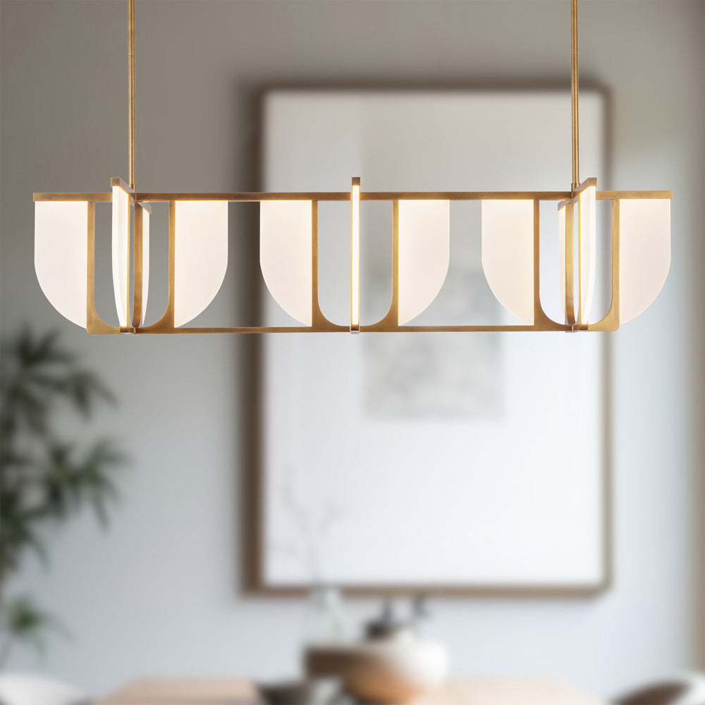 Anders Linear LED Pendant Light in Detail.