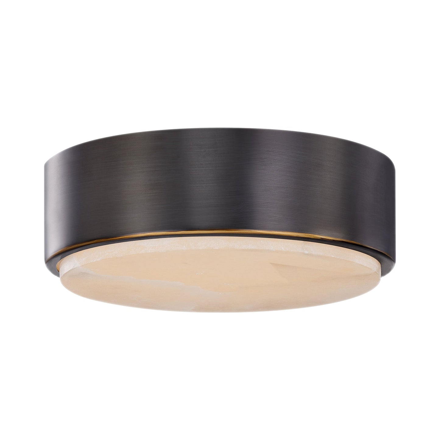 Blanco LED Flush Mount Ceiling Light in Urban Bronze.