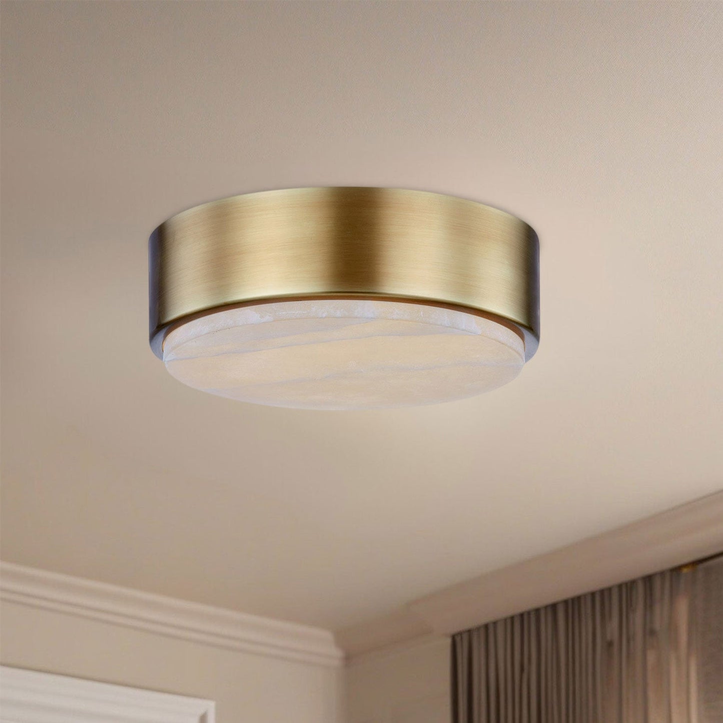 Blanco LED Flush Mount Ceiling Light in Detail