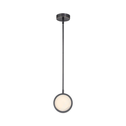 Blanco LED Pendant Light in Urban Bronze (1-Light).